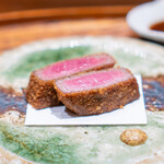 肉割烹 上 - シャトーブリアンカツレツ 玉葱ソース