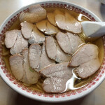 大脇 - 炒肉麺(と書いてチャーシュー麺)