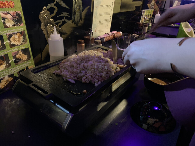 隠れ里酒場 忍者もんじゃ 岩国 居酒屋 食べログ