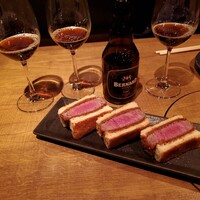 炭火焼肉 なかはら - カツサンド