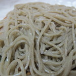 蕎麦割烹　黒帯 - 対州蕎麦のアップ