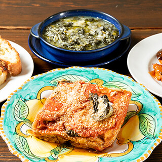 本場仕込みのシチリア料理をご堪能いただけます！