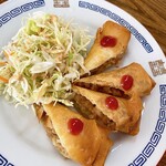 中華料理 暖龍 - 「お得なお酒セット1,080円」の春巻き