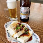 中華料理 暖龍 - 「お得なお酒セット1,080円」の台湾風冷奴