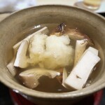 にい留 - ＊鱧と松茸の旨みが合わさり、美味。