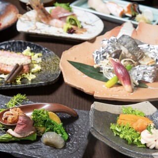 道産食材を中心に”旬”のお料理をご提供！