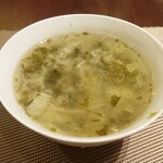倶楽湾 - 　　　　　　　　　　スープ