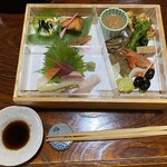 俵寿司 - お造り、八寸