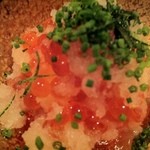 ハチイチ レストラン - 桜マスの燻製、マスの子おろし和え