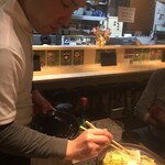Okonomiyaki To Fugu No Mise Shou - てっちりは頼めば店主が作ってくれます。