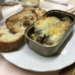 がばちょ - オイルサーディンチーズ焼き（450円）