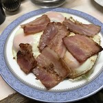 がばちょ - ベーコンエッグ（580円）
