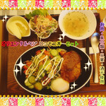 菜食健美 - ◇ベジロコモコ丼セット◇