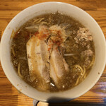 幻の中華そば加藤屋 百万遍 にぼ次朗 - 鰹一朗半 850円