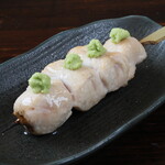 Chicken fillet (wasabi salt/anchovy sauce)