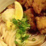 たけうちうどん店 - とり天ぶっかけうどん