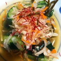 焼肉チャンピオン ペントハウス - キュウリの漬物