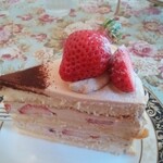 北浜レトロ - 季節の果実の紅茶ケーキ