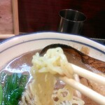 烈志笑魚油 麺香房 三く - 