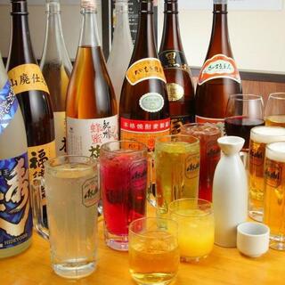 All-you-can-drink course (for drinks only) available! The famous strongest lemon sour is 290 yen after the second cup!