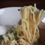 馬鹿坊 - 鶏塩そば（麺）