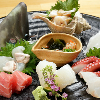 中央市場直送！旬の鮮魚を使った逸品