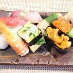 玄海鮨 - 上にぎりランチ  １５００円