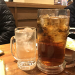 串かつ 横綱別館 - ドリンク。横綱サイズにすると…