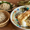 Teuchisoba fujiya - 料理写真:天ぷらと蕎麦