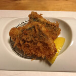 酒肴 新屋敷 - アジフライ