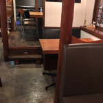 酒肴 新屋敷 - 9時頃の1階の店内