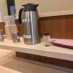 そばの神田 東一屋 - コンディメンツ。