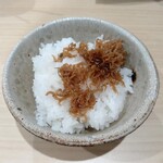 串揚げ タケナカ - ちりめんご飯
