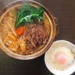 Atsuryokugama Mocchiri Udon Fukumasuya - 2月 三ケ日牛すき焼き鍋うどん