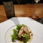 リョウリヤ ステファン パンテル - 白ボトルと温前菜