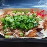 たこ焼き屋 たこ吉 - ネギたこ焼き(岩塩&マヨネーズ)