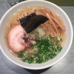 らぁめん 喜乃壺 - 煮干し蕎麦（塩）