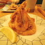 季節料理 なみき - 車海老の唐揚げ