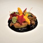 ロオジエ - 鴨フォワグラのポワレ(before)