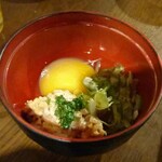 二本松 - 納豆・生卵・葱