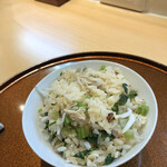 天風楽・ブランド松葉蟹 松屋町 青天 - こちら、本来の炊込み混ぜご飯