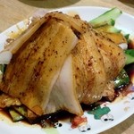 中国四川料理 駱駝 - 豚の薄切り辛みソースかけ