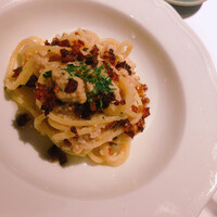 ポンテ - 白子と焦がしネギのスパゲティ