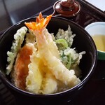 十割手打 そば処 百百百百 - 天丼