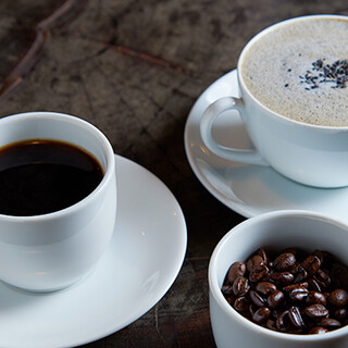 "Carefully Dripped Coffee, Gentle 'Brown Rice Coffee' is the Perfect Final Cup!"