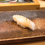 すし匠 - あおりいかのにぎり