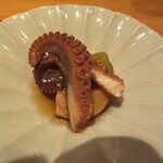 祇園たけうち - 蛸と蕗の炊いたん