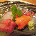 鮪・鯛・鯵・さより・赤貝