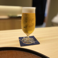 おか田 - グラスが綺麗やと、美味しさが増す^_^