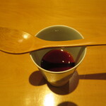 祇園たけうち - ほうじ茶のババロア